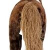 CAVALO REALISTA MARROM DE  PELÚCIA - Image 7