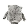 CORUJA DE PELÚCIA MESCLADA CINZA 30 CM - Image 3