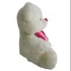 URSO DE PELÚCIA BRANCO 3 CORAÇÕES - Image 3