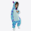 PIJAMA FANTASIA MACACÃO SULLEY SULLIVAN INFANTIL 3/4 E 7/8 ANOS - Image 9