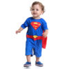 FANTASIA SUPER HOMEM BEBE (DE 1 A 3 ANOS)